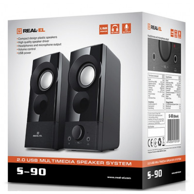 Акустическая система REAL-EL S-90 Black Винница - изображение 9