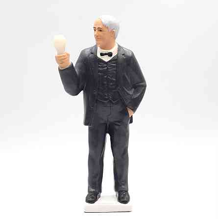 Фігурка Лампа Едісона із сонячною панеллю 18 см Рівне