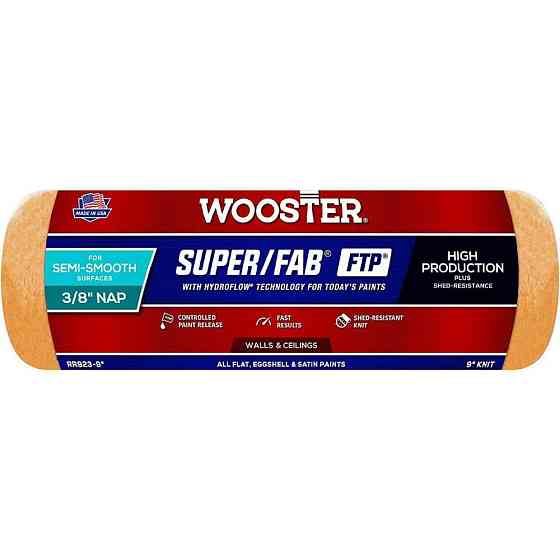 Валик Wooster високопродуктивний в'язаний "Super/Fab FTP" 23см, ворс - 9мм [RR923-9] Киев