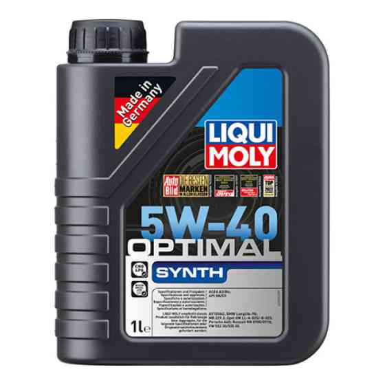 LIQUI MOLY Синтетична моторна олива - Optimal Synth SAE 5W-40 1л. Киев