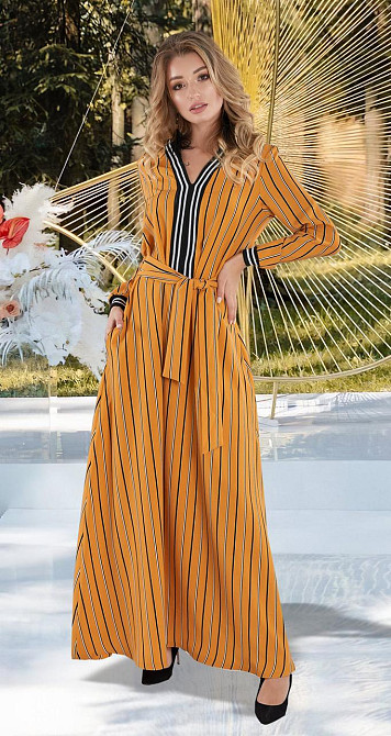 Стильне довге плаття (44) Київ - фото 1