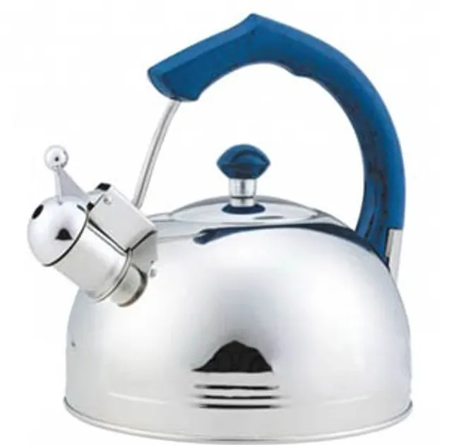Элегантный чайник из нержавеющей стали с свистком, капсульным дном и удобной ручкой — 3,5 л, для всех плит Одесса - изображение 3