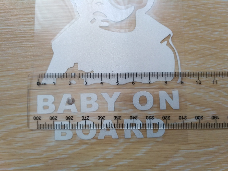 Наклейка на авто Ребенок в машине"Baby on board" Б Киев - изображение 5