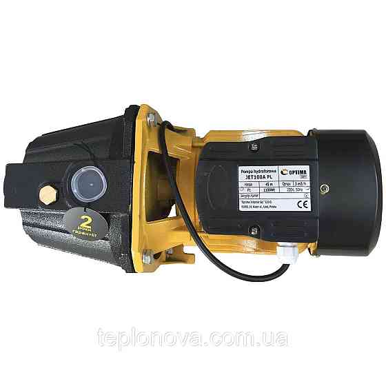 Насос відцентровий Optima JET100A-PL 1,1 кВт чавун короткий Чернівці