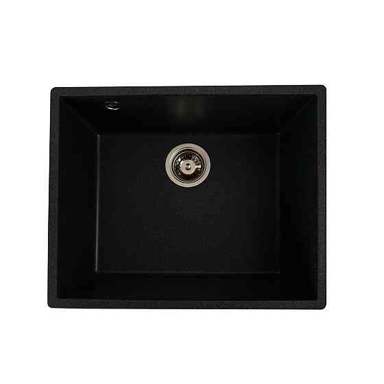 Гранітна мийка для кухні VALESO OASIS 5444 матова Антрацит Коломия