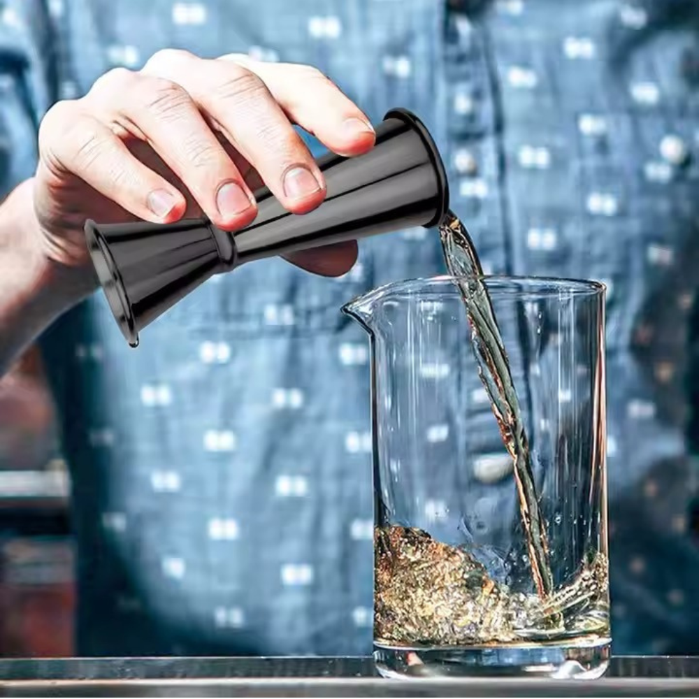 Комплект бармена для приготування коктейлів шейкер, джиггер, стрейнер. Подарунковий набір для бармена 3в1 Кам'янець-Подільський - фото 6