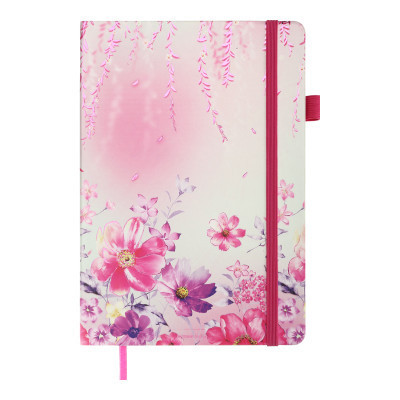 Книга записна Buromax Cherie 96 аркушів А5 у клітинку рожевий (BM.295105-10) Вінниця - фото 1