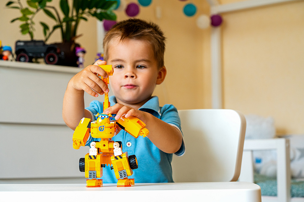 Конструктор-трансформер Super Wings Small Blocks 2в1 Buildable Transforming Vehicle Донні (Donnie) Киев - изображение 7