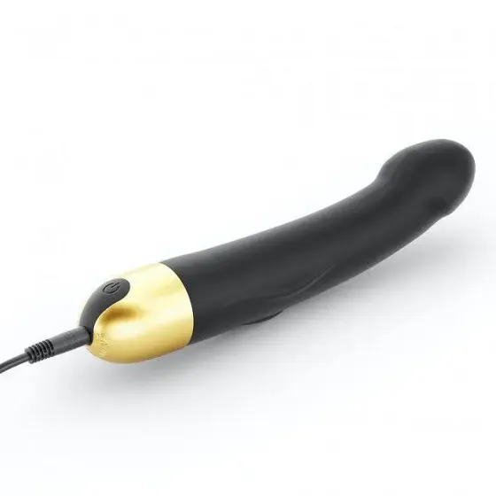 Вібратор Dorcel Real Vibration M Gold 2.0, діаметр 3,7см, перезаряджається, для точки G Львів