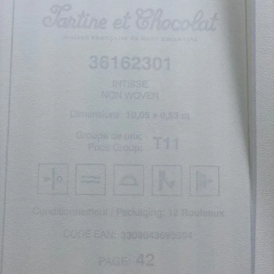 Шпалери Lutece Tartine et Chocolat 36162301 Київ