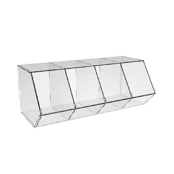 Диспенсер EKOSTAR 390х180х150мм для мармеладів, снеків, горіхів 4 комірки Київ