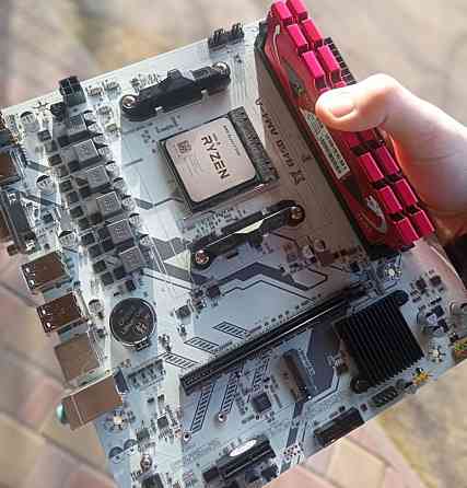 MACHINIST B450 | AM4 | DDR4 | M.2 NVMe (новая) | материнская плата. Киев