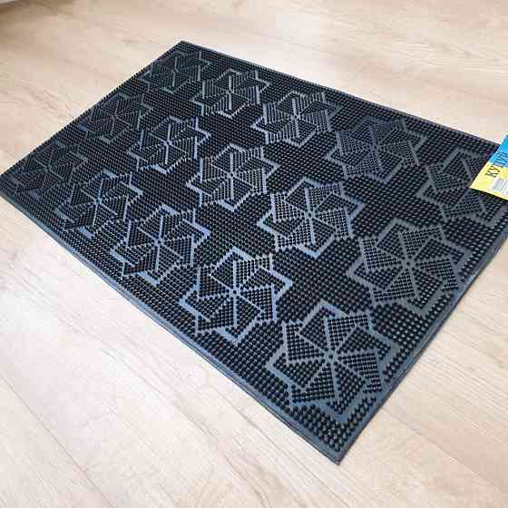 Килимок гумовий чорний 40*60см К16 (в асортименті) Харків