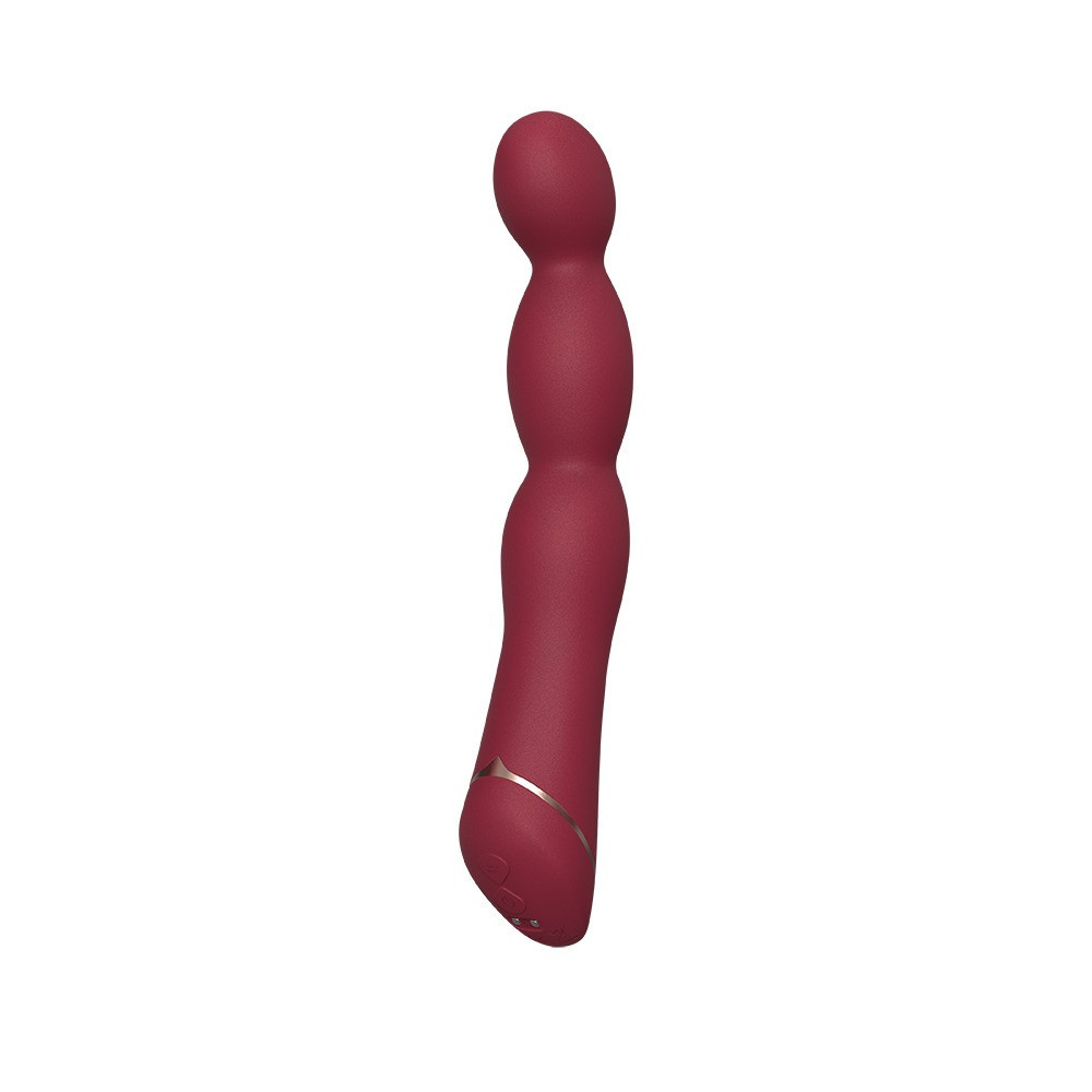 Вибратор классический гибкий Chisa Lust Ripple Lapper, бордовый Sex Aura Киев - изображение 2