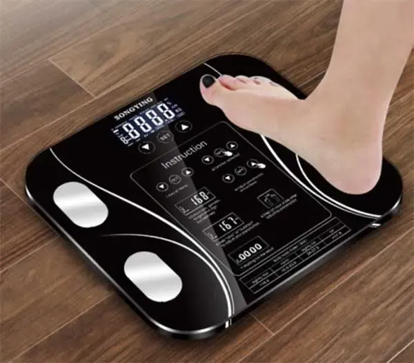 Умные напольные смарт весы Bluetooth с приложением для Android или IOS, анализаторы жира Коломия - фото 1