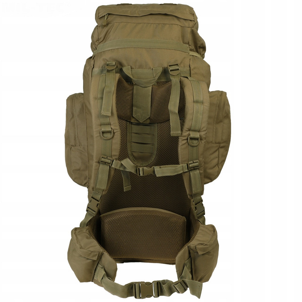 Тактический рюкзак каркасный 88 литров 5 отделений Mil-Tec «Recon» (14033005) Coyote Нововолынск - изображение 14
