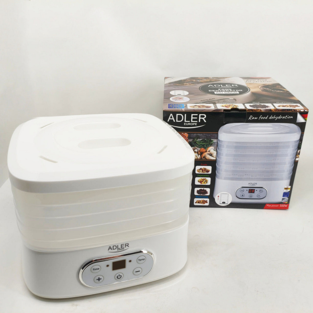 Сушарка електрична для овочів фруктів грибів та м'яса Adler AD 6658 дегідратор 550Вт EI-30 Львів - фото 6