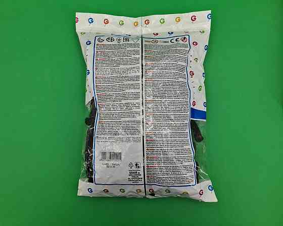 Повітряні кульки пастель чорні 12" (30 см) 100 шт Gemar (1 пач.) Харків