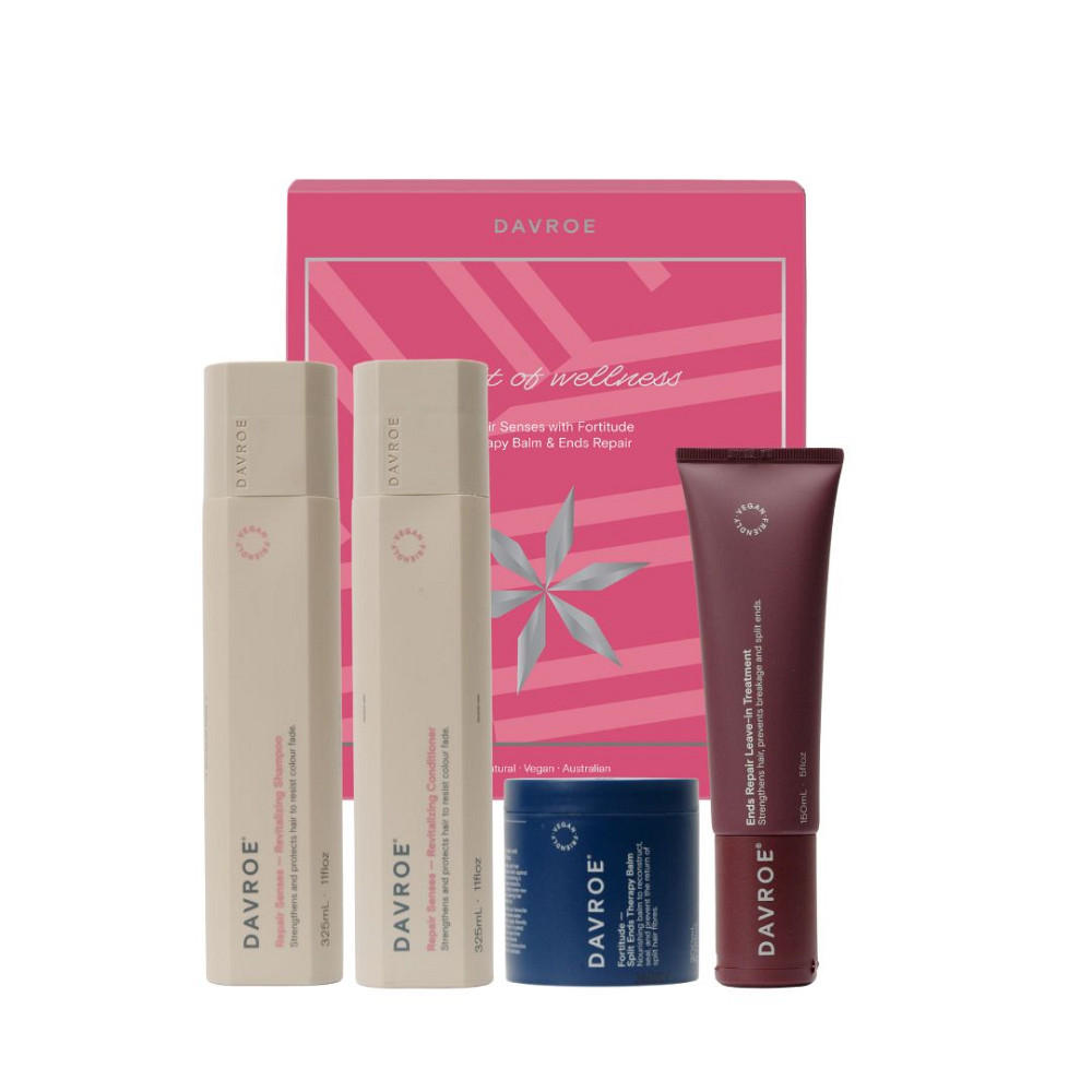 Набір Відновлення для догляду за волоссям Repair Senses Quad Pack Davroe 325 мл/325 мл/200 мл/150 мл Київ - фото 1