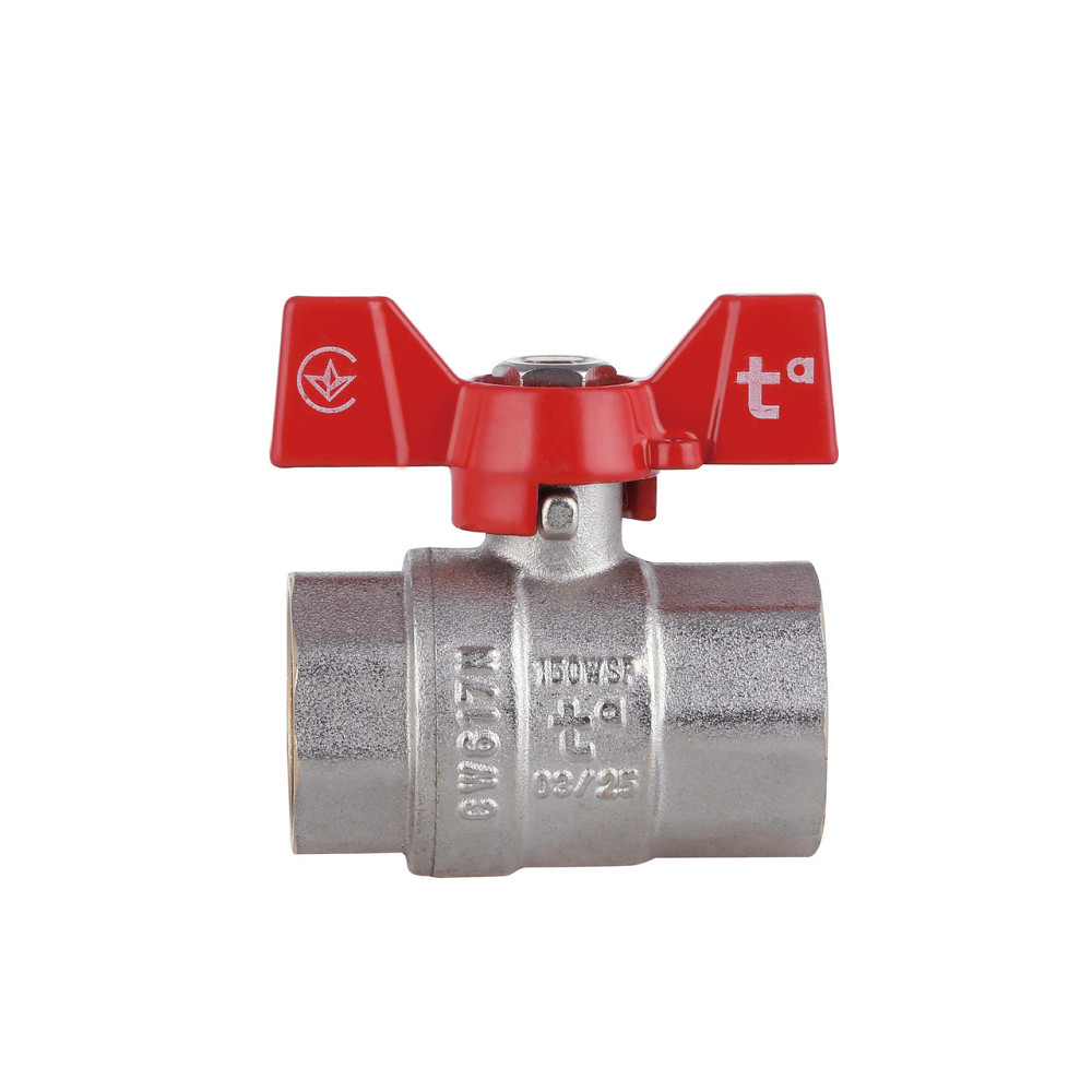 Кран кульовий Thermo Alliance Standart 3/4" ВР для води (метелик) SD602NW20PN40 Київ - фото 5