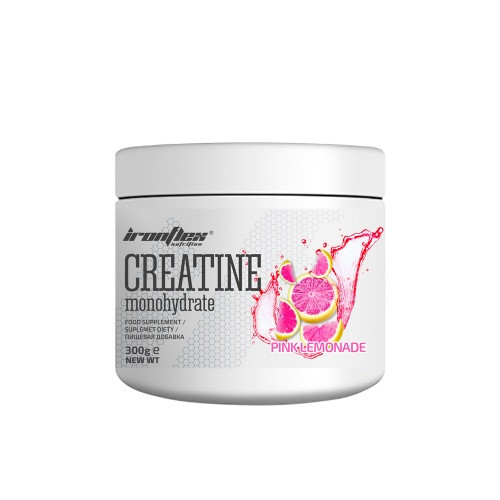Креатин моногідрат IronFlex Nutrition Creatine Monohydrate 300 g (Pink lemonade) Луцьк - фото 1