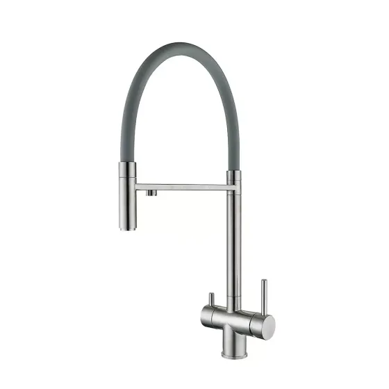 Смеситель для кухни под фильтр WEZER TOP4-01-SATIN Киев