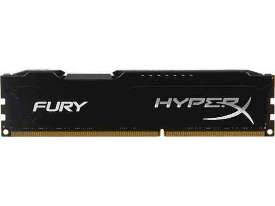 DDR3 Kingston HyperX FURY 8GB 1600MHz CL10 Black DIMM Киев