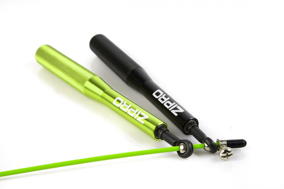 Скакалка Zipro спортивная 300 см, черно-желтая Киев - изображение 2