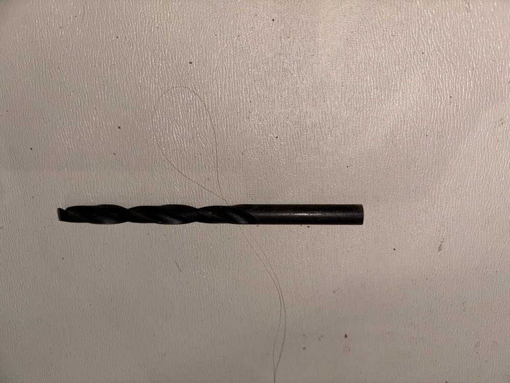 Сверло с цилиндрическим хвостовиком 7.1 мм. Р6М5. СССР. Харьков - изображение 1