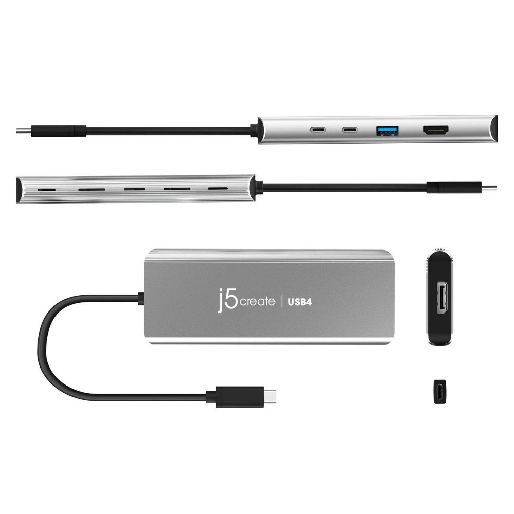 USB-хаб J5create USB-C 5-в-1 Grey (JCD401-N) ( 13983 ) Харків - фото 4