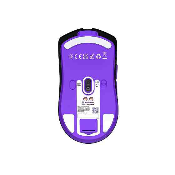 Миша бездротова Hator Hellyberry HM47 Wireless Black/Violet (HM47_black_violet) ( 22300 ) Харьков