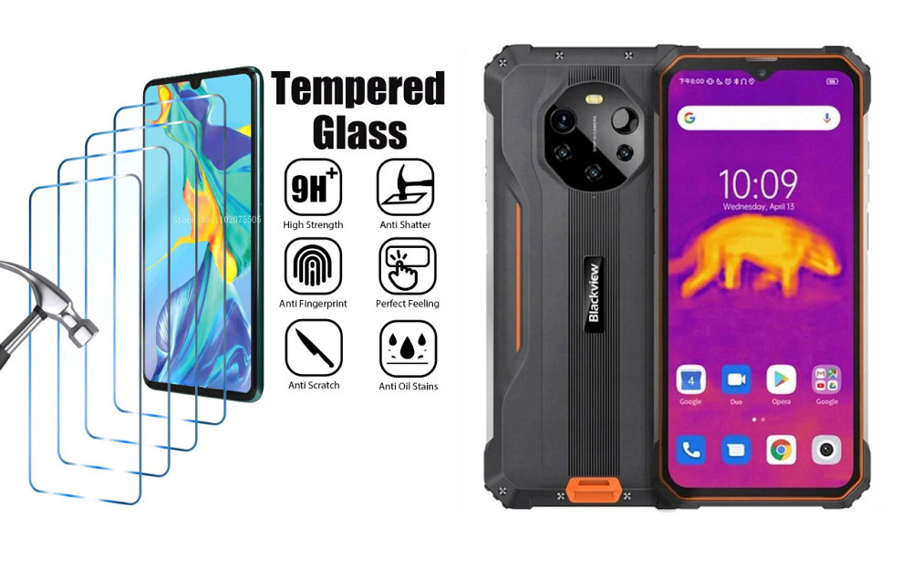 Захисне скло ArmorGlass для Blackview BL8800 5G, BL8800 Pro 5G – стійке до подряпин та ударів Київ - фото 1
