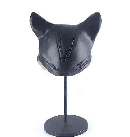 Маска Женщины Кошки, Catwoman, черная полулицевая маска, супергерой из комиксов о Бэтмене, DC Comics Киев