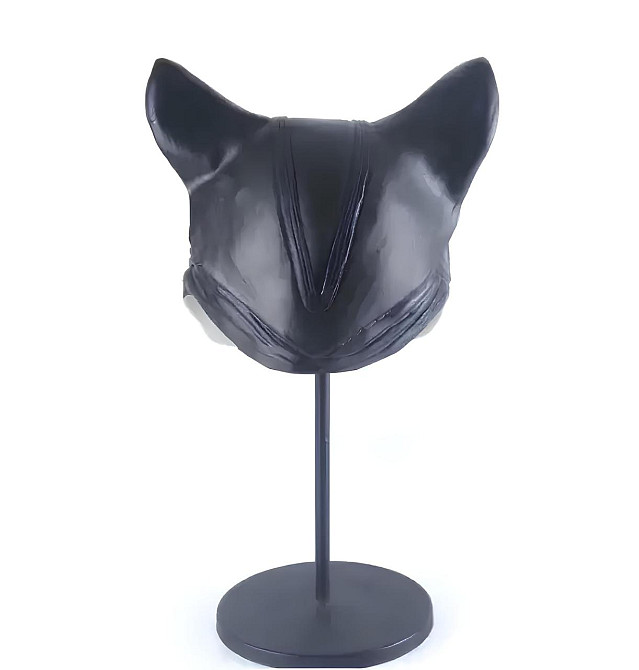 Маска Жінки Кішки, Catwoman, чорна напівлицьова маска, супергерой з коміксів про Бетмена, DC Comics Київ - фото 5