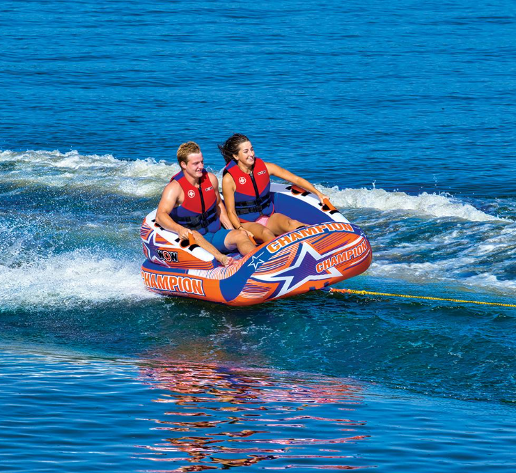 Буксіяний Баллон на воді (Плюшка) Champion 2P Tube Київ - фото 2