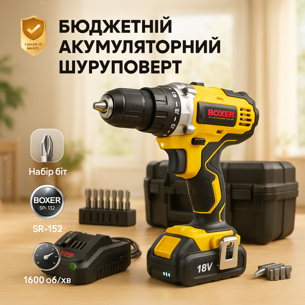 Акумуляторний викрутка з набором насадок, Акум дриль шуруповерт, Бюджетний акумуляторний шуруповерт IE-85 Львів - фото 9