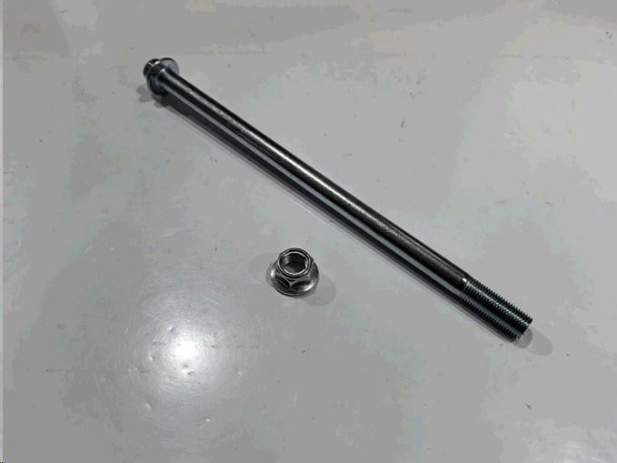 Вісь колеса заднього Delta (L-240mm, D-12mm) (+втулка, гайка) MIS Київ - фото 1