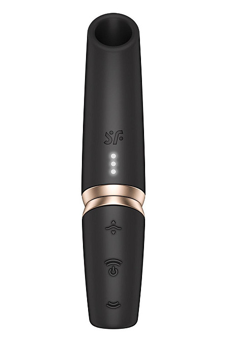 Клиторальный бесконтактный массажер Satisfyer Perfect Kiss черный Sex Aura Киев - изображение 1