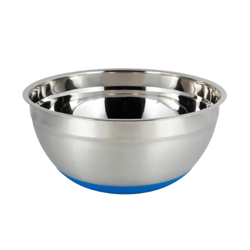 Миска d26*12cм нержавіюча сталь пластикова кришка з антиковзаючим дном 4350 KAMILLE Житомир - фото 2