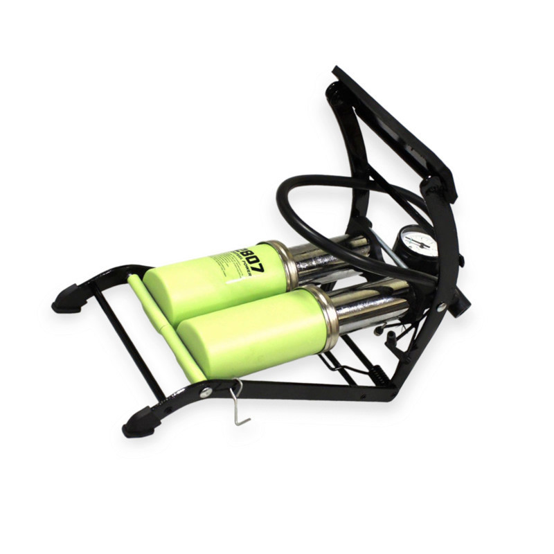 Насос ножний 2 циліндри метал. з маном 7 атм (55х120) підсил. steel power Мукачево - фото 1