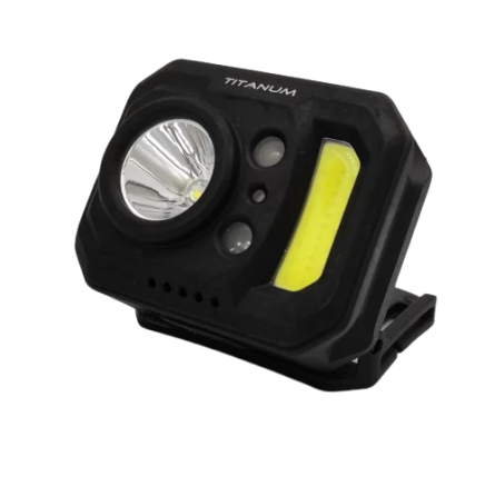 Ліхтарик LED налобний 250Lm 6500К чорний TLF-H05 Titanum Житомир