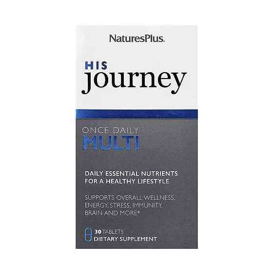 Вітаміни для чоловіків Nature's Plus His Journey Once Daily Multi 30 таб Київ