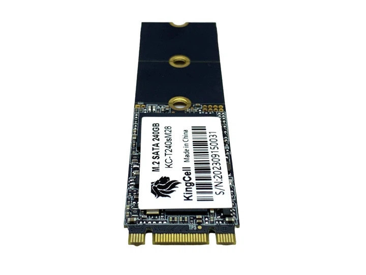 Накопичувач SSD 240 GB KingCell M.2 2242 SATA III 3D NAND TLC (KC-T240sM28-M) ( 23072 ) Харьков - изображение 2