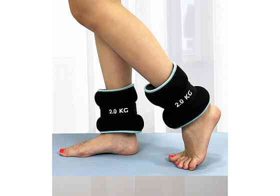 Обтяжувачі EasyFit Comfort 2 кг для ніг та рук з металом (пара) Коломия