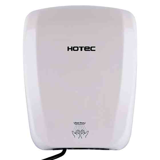 Сушарка для рук HOTEC 11.231 ABS White сенсорна, корпус пластик білий (220В ,1800Вт) Тернополь