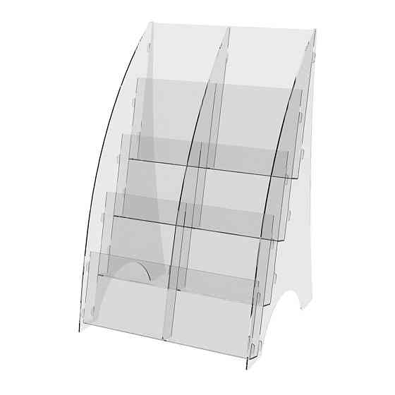 Буклетниця настільна EKOSTAR під єврофлаєра 4 яруси Київ
