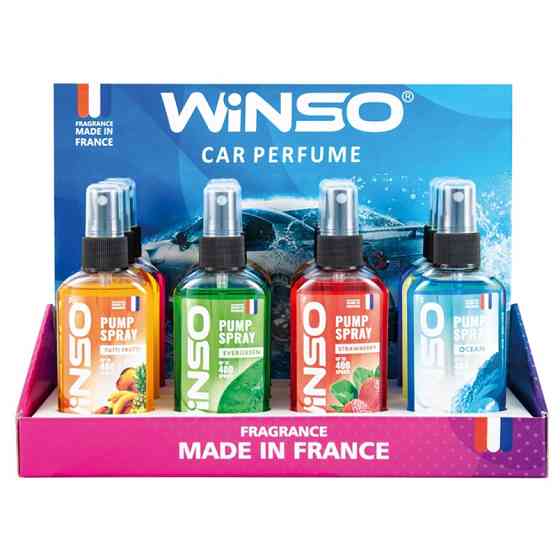 Ароматизатор Winso Pump Spray MIX №2, 75мл, 12шт набор Львов