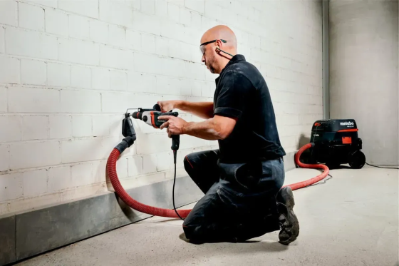 Ударний дриль Metabo SBE 850-2 з швидкозатискним патроном в кейсі (600782500) Київ