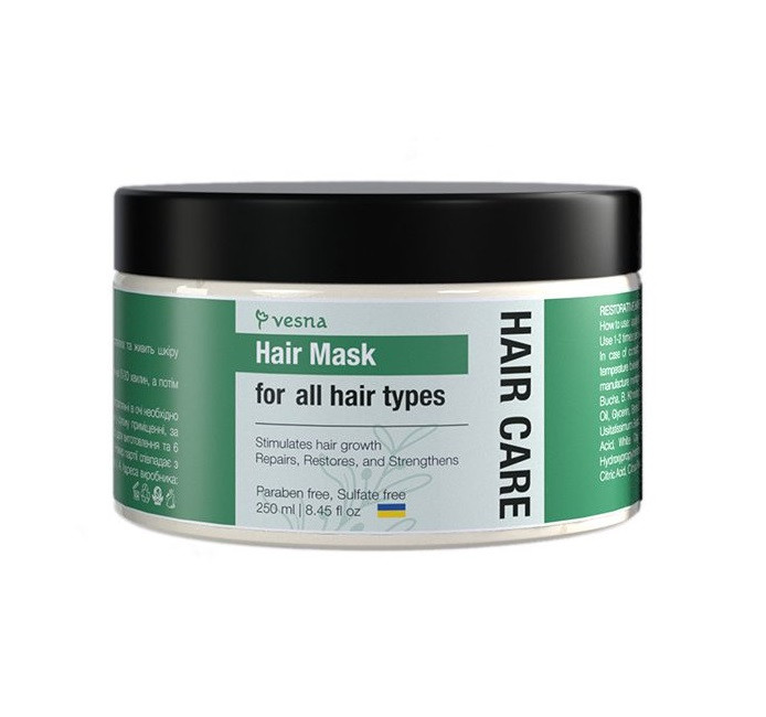 Восстанавливающая маска для всех типов волос Vesna 250 мл Киев - изображение 1