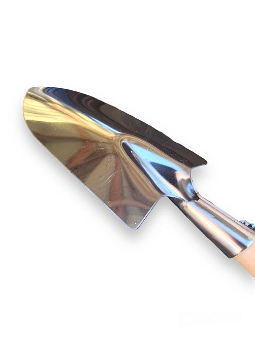 Лопатка посадочная нержавейка с ручкой Харьков - изображение 2